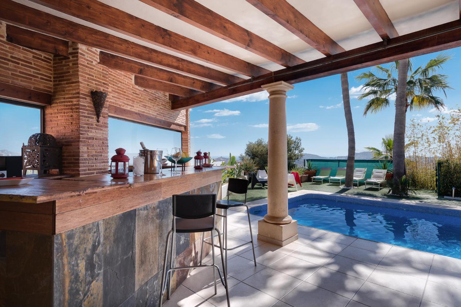 Villa Sol Y Mar Кала-де-Финистрат Экстерьер фото