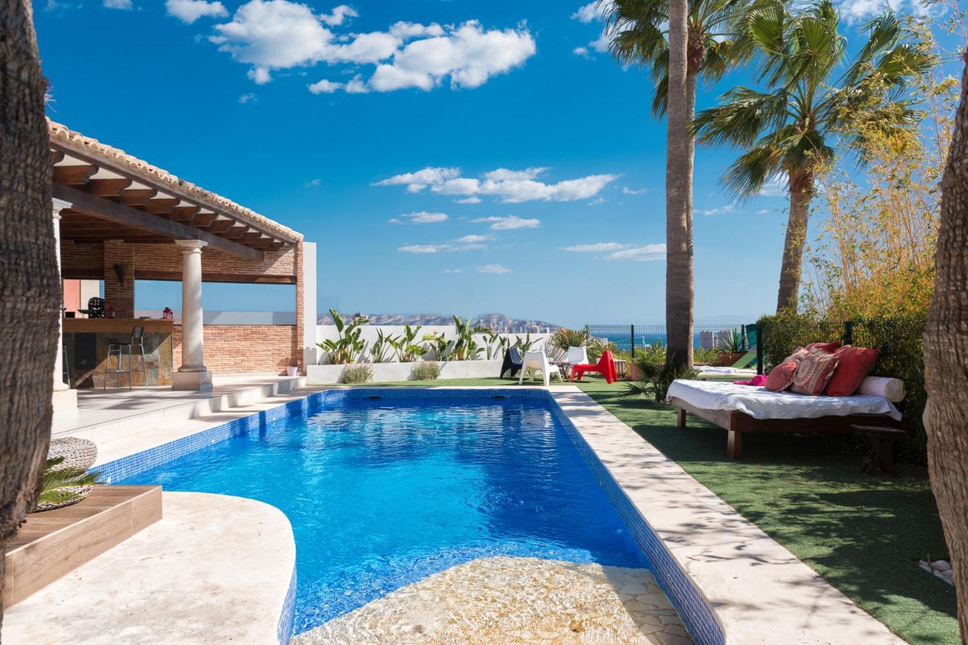 Villa Sol Y Mar Кала-де-Финистрат Экстерьер фото